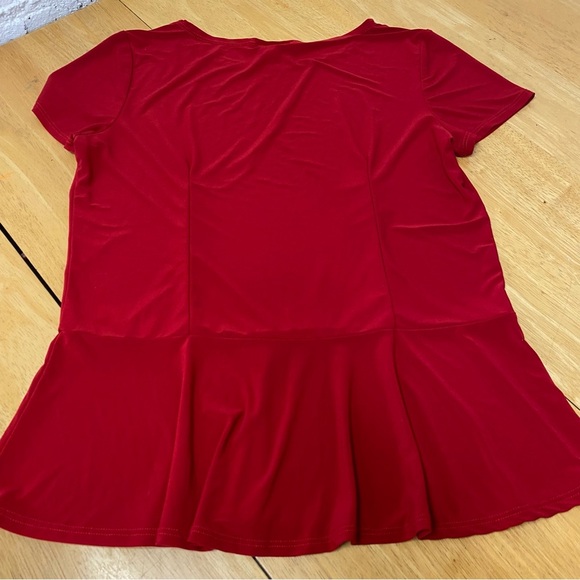 Women’s Avital  Blouse  Size  X- Large Red - Picture 4 of 8